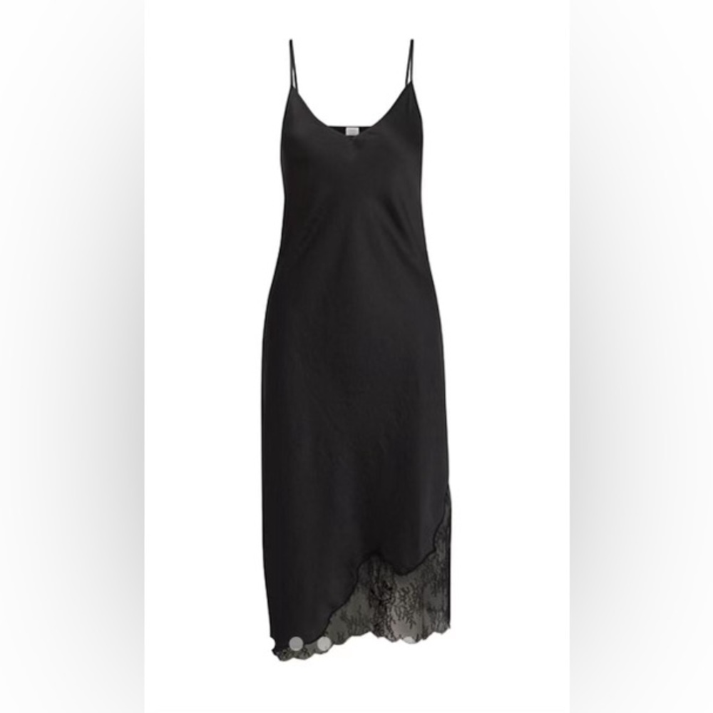 Aritzia Wilfred Sonnet Satin Dress